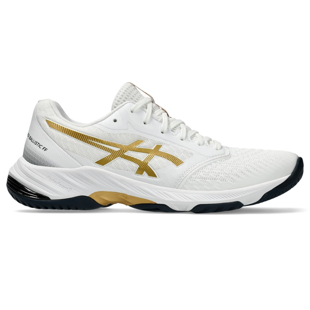 【ふるさと割】 FF Ballistic Netburner ASICS Tênis 3 Branco - Masculino - シューズ