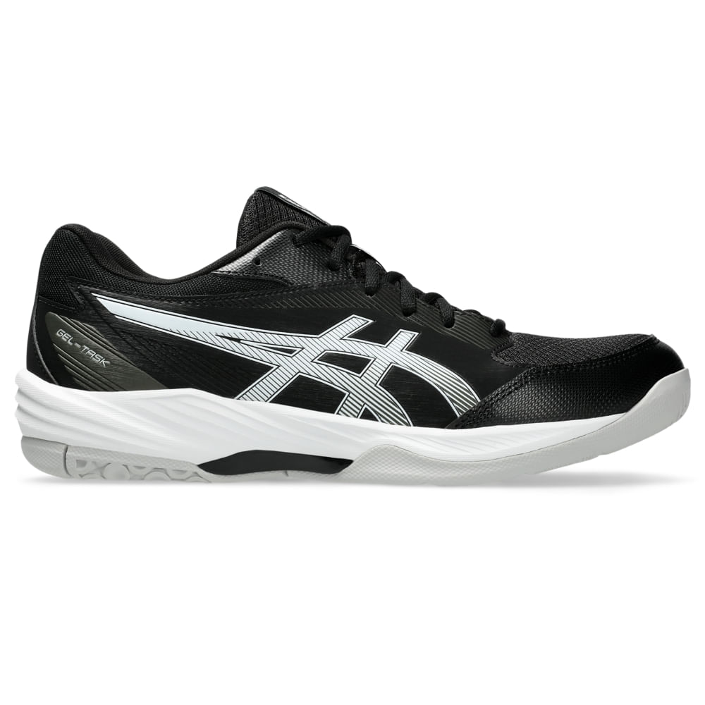 Tênis ASICS Gel-Task 4 - Masculino - Preto/Branco