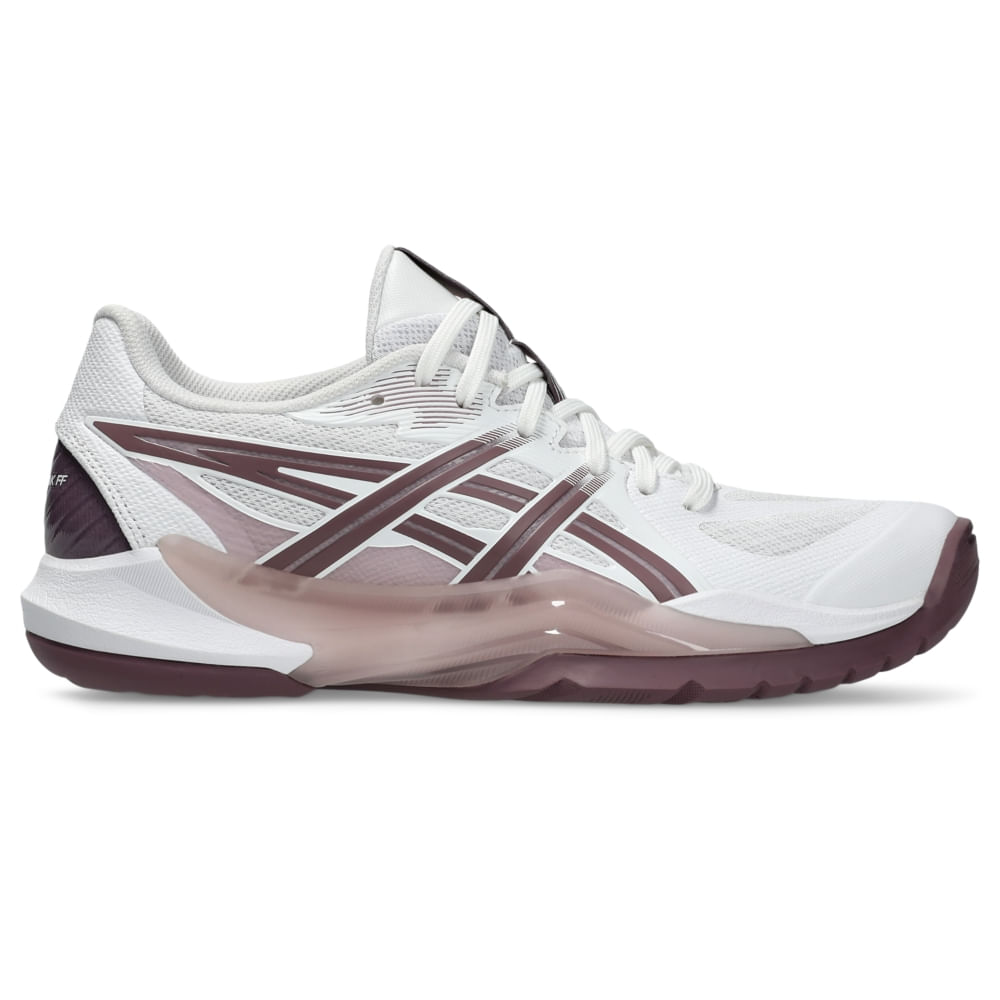 Tênis ASICS Powerbreak Ff - Feminino - Branco/Roxo