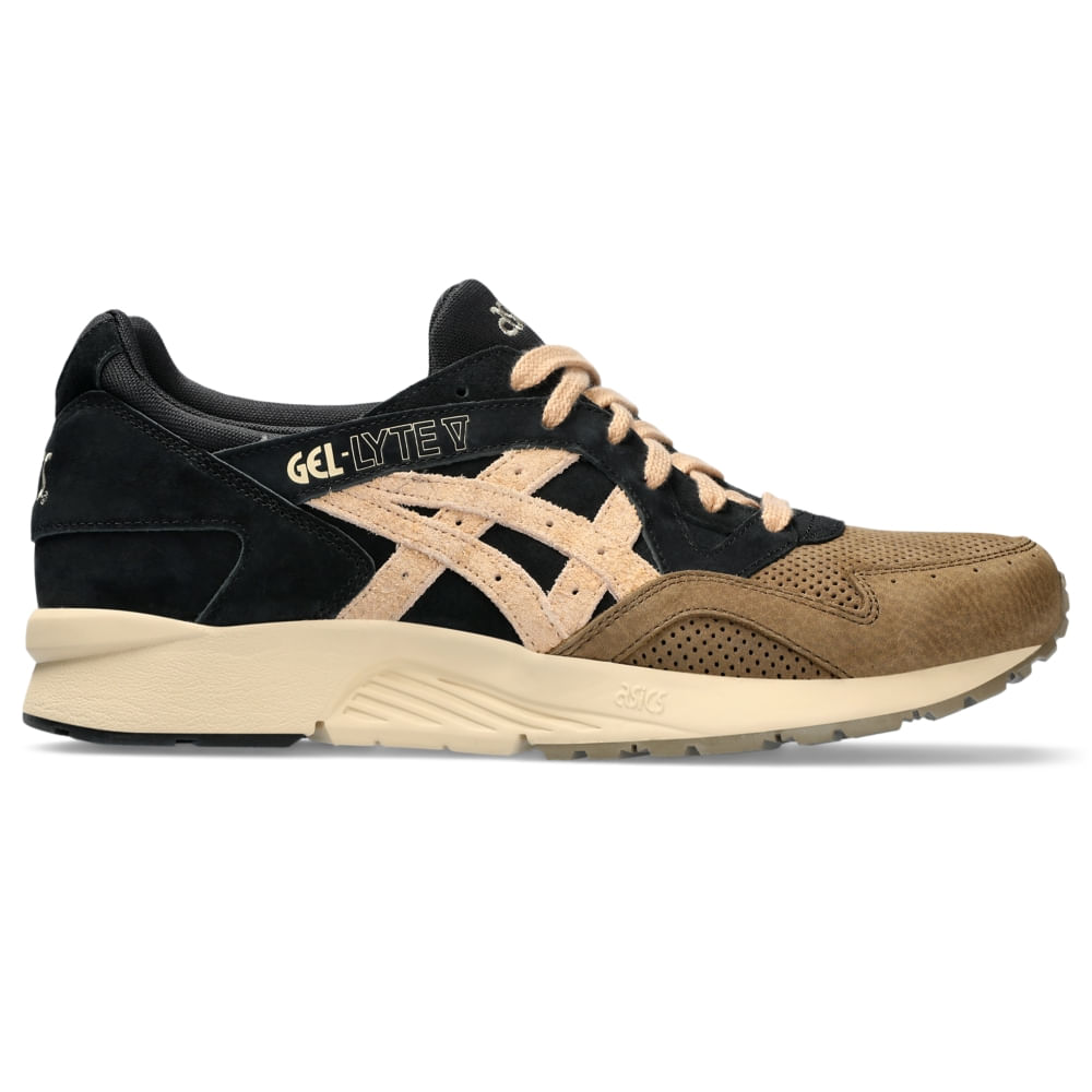 Tênis ASICS GEL-Lyte V - Unissex - Marrom/Preto - tam: 42 Menor preço em Tênis ASICS GEL-Lyte V - Unissex - Marrom/Preto - tam: 42
