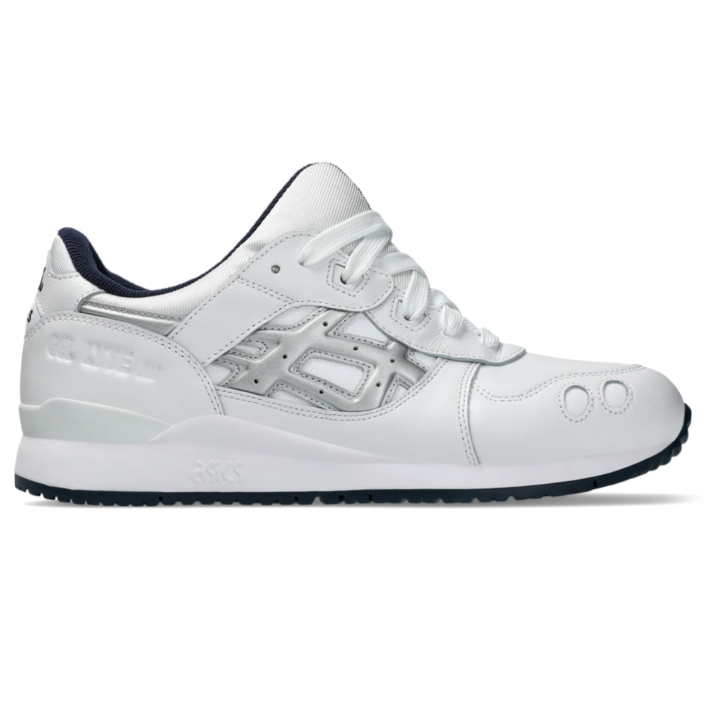 Tênis ASICS GEL-Lyte III OG x Beams - Unissex - Branco/Prata - tam: 36 Menor preço em Tênis ASICS GEL-Lyte III OG x Beams - Unissex - Branco/Prata - tam: 36