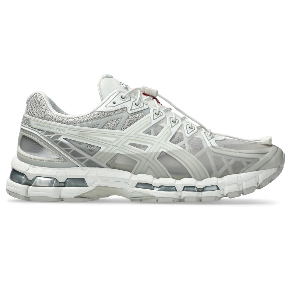 靴 Asics Gel-Kayano 20xUnaffected 24.5 Tênis ASICS GEL-Kayano 20 x Unaffected - Unissex - Bege