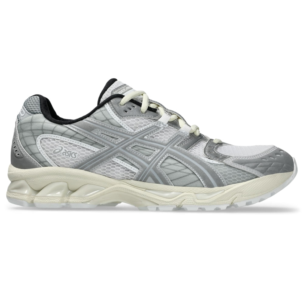 Tênis ASICS GEL-Nimbus 10.1 x Min-Nano - Unissex - Branco/Cinza 