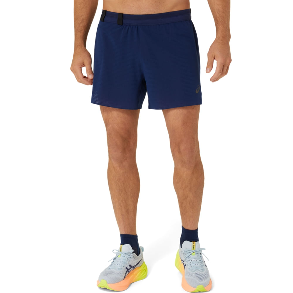 Shorts ASICS Metarun 5In – Masculino – Azul