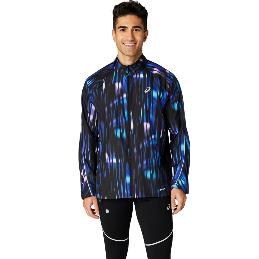 Jaqueta ASICS Road Lite-Show Packable - Masculino - Azul