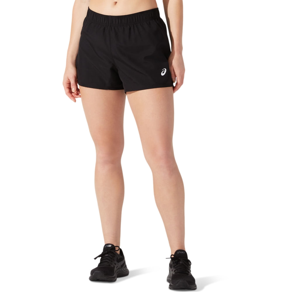 Shorts ASICS Silver 4In – Feminino – Preto