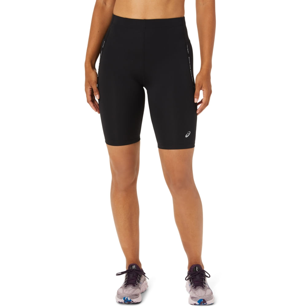 Short Legging ASICS Race Sprinter – Feminino – Preto