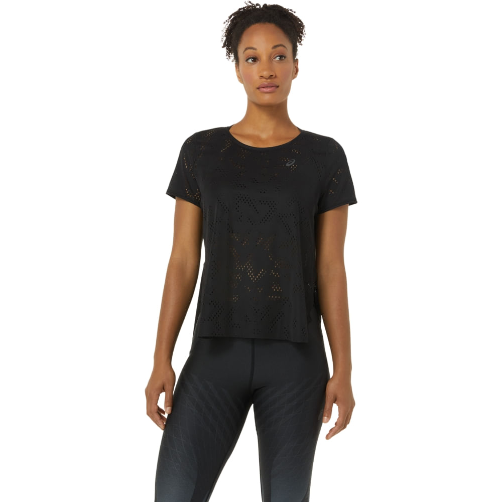Camiseta ASICS Ventilate 2.0 – Feminino – Preto