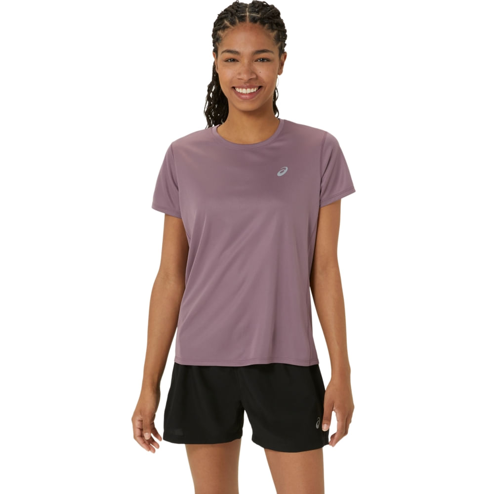Camiseta ASICS Silver – Feminino – Roxo