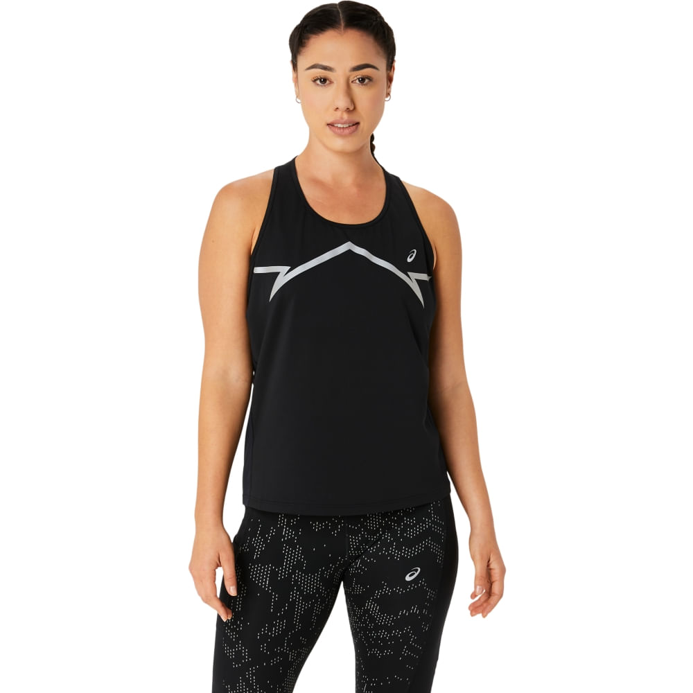 Camiseta Regata ASICS - Feminino - Preto