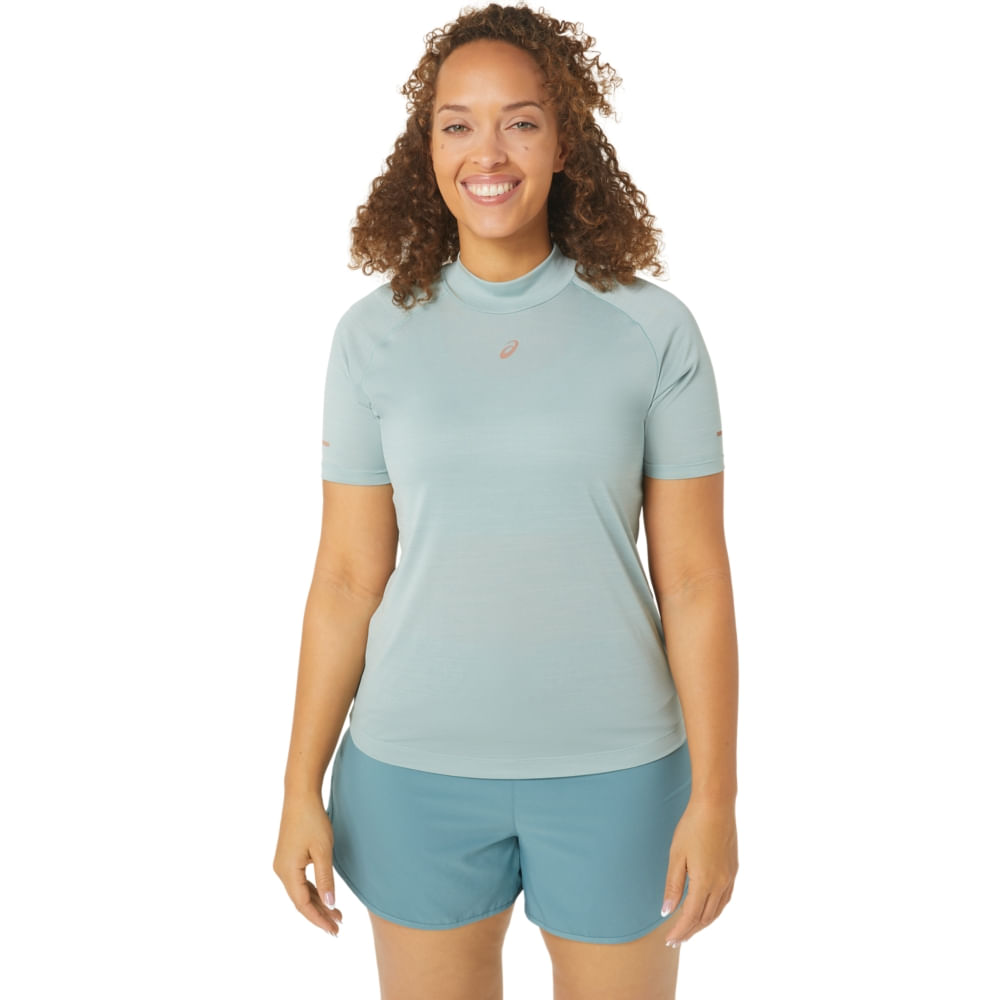 Camiseta ASICS – Feminino – Azul
