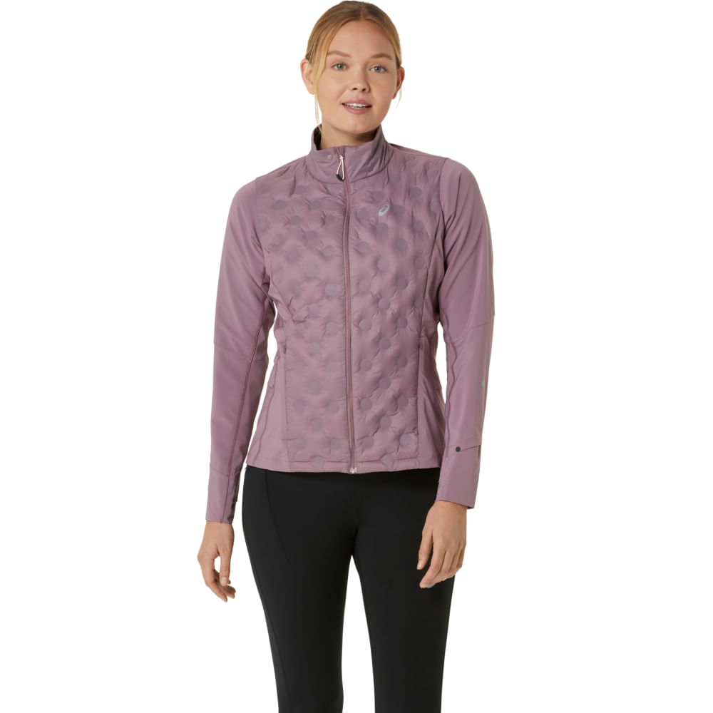 Jaqueta ASICS Road Winter - Feminino - Roxo - tam: PP