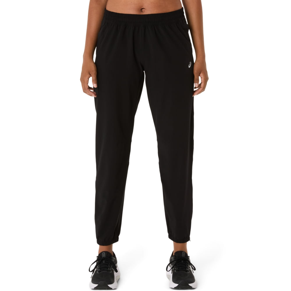 Calça Asics Silver Woven  - Feminino - Preto — ASICS