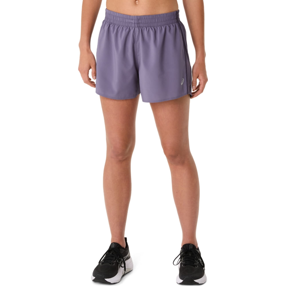 Shorts ASICS Silver 4In – Feminino – Roxo
