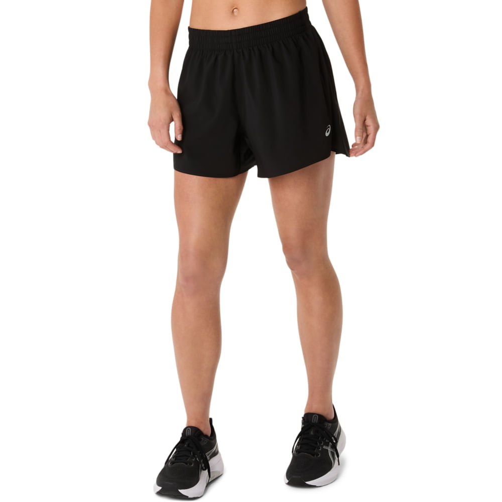 Shorts ASICS Silver 4In - Feminino - Preto - tam: PP