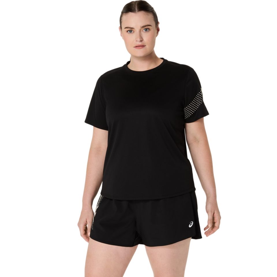 Camiseta Asics Icon  - Feminino - Preto