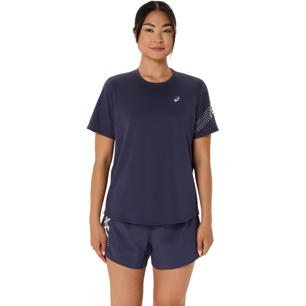 Camiseta ASICS Icon – Feminino – Azul