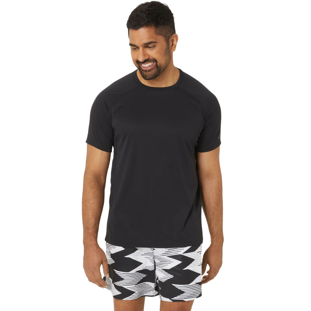Camiseta ASICS Vented Knit - Masculino - Preto - tam: PP