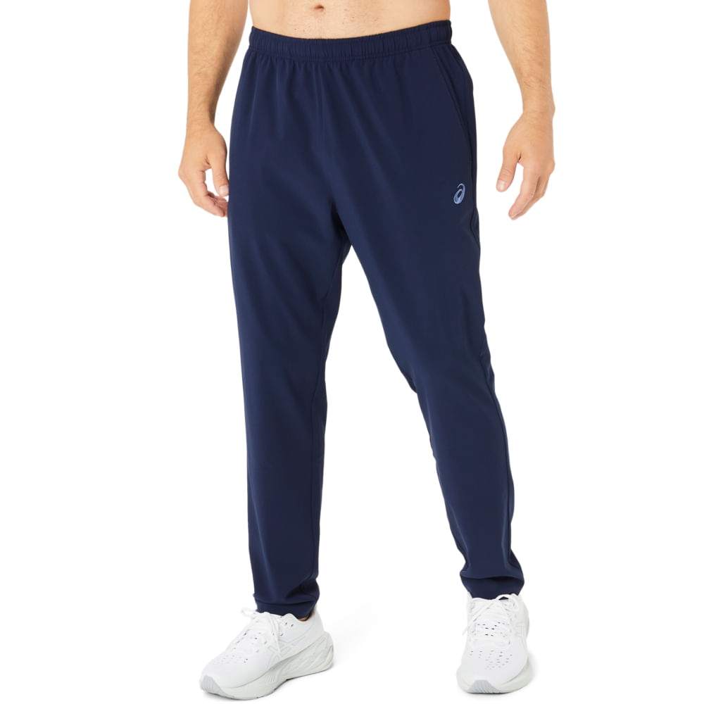 Calça ASICS Spiral Embroidery Woven - Masculino - Azul