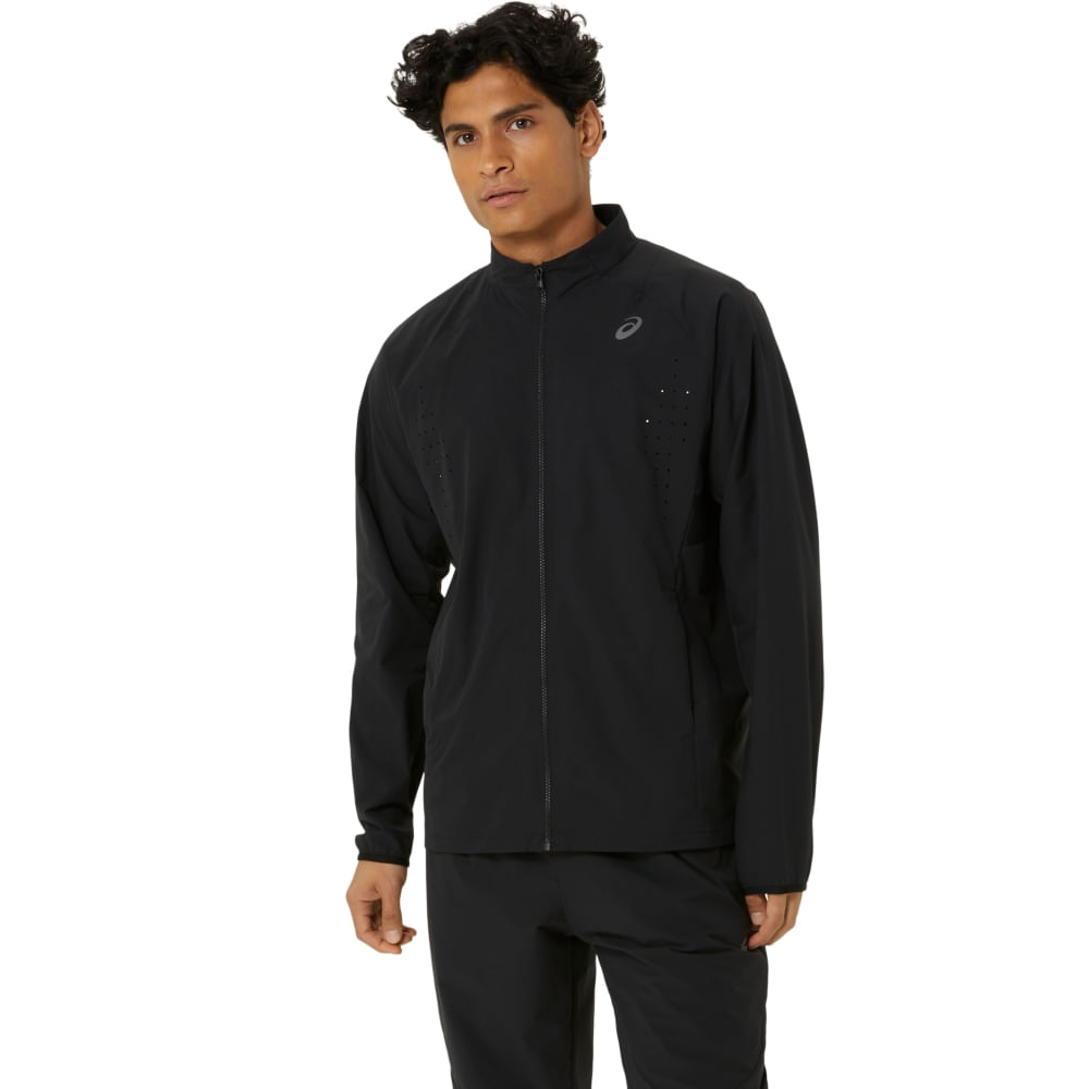 Jaqueta ASICS Actibreeze Woven - Masculino - Preto - tam: M Menor preço em Jaqueta ASICS Actibreeze Woven - Masculino - Preto - tam: M