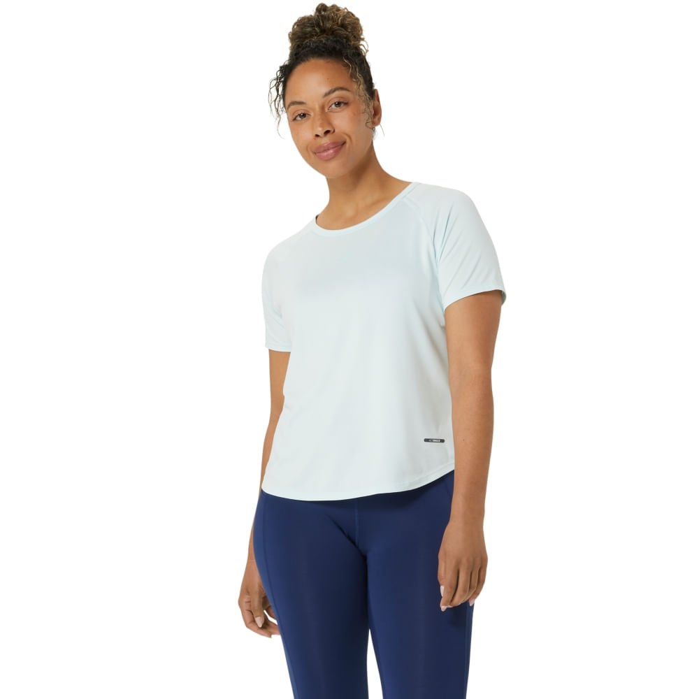Camiseta ASICS Actibreeze - Feminino - Azul - tam: PP
