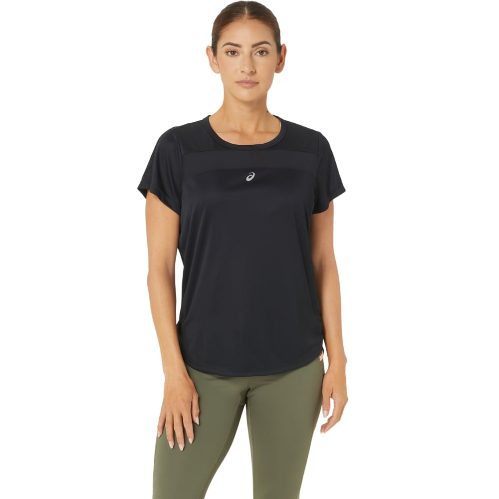Camiseta ASICS Training Mesh – Feminino – Preto