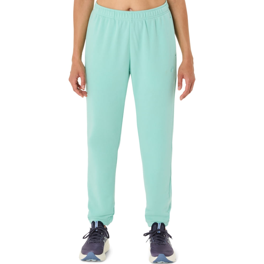 Calça ASICS French Terry – Feminino – Verde
