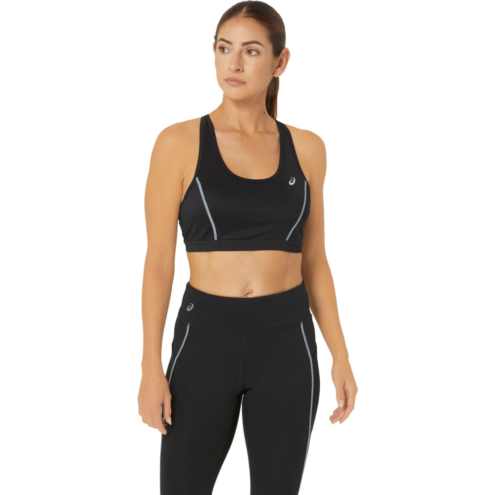 Top ASICS Training Core - Feminino - Preto - tam: GG