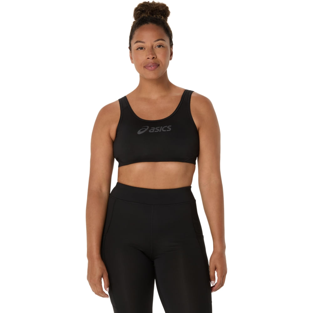 Top ASICS Training Core - Feminino - Preto - tam: P