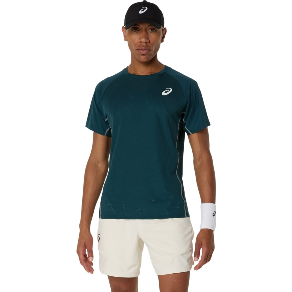 Camiseta ASICS Match Actibreeze – Masculino – Verde