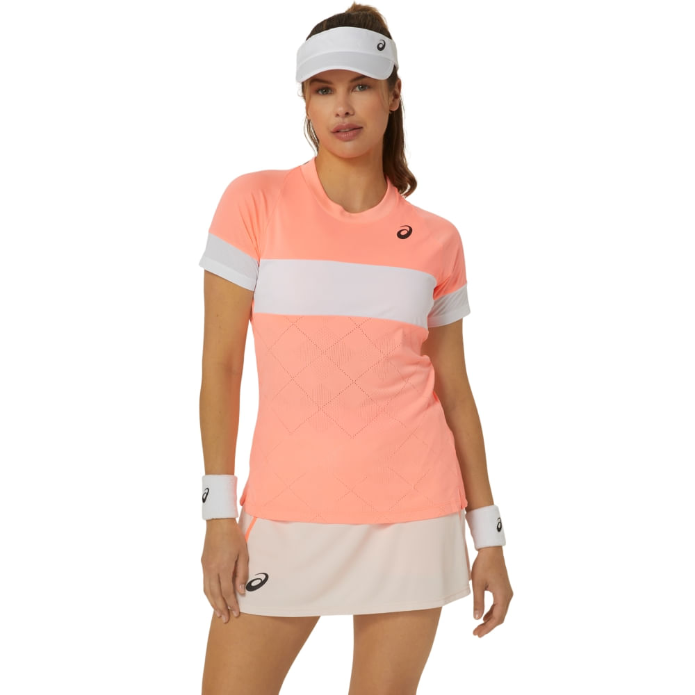 Camiseta ASICS Game – Feminino – Rosa