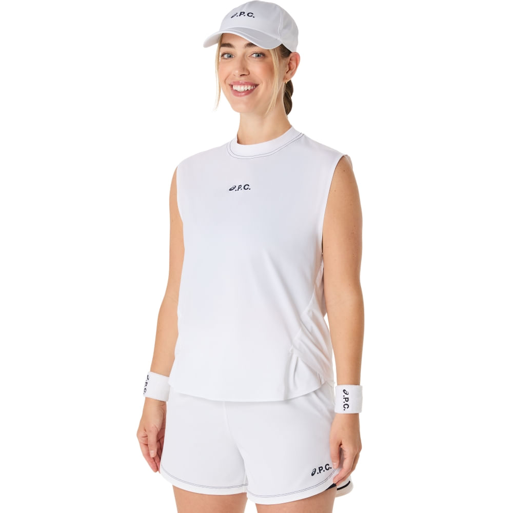 Regata ASICS Crew X Apc - Feminino - Branco - tam: P