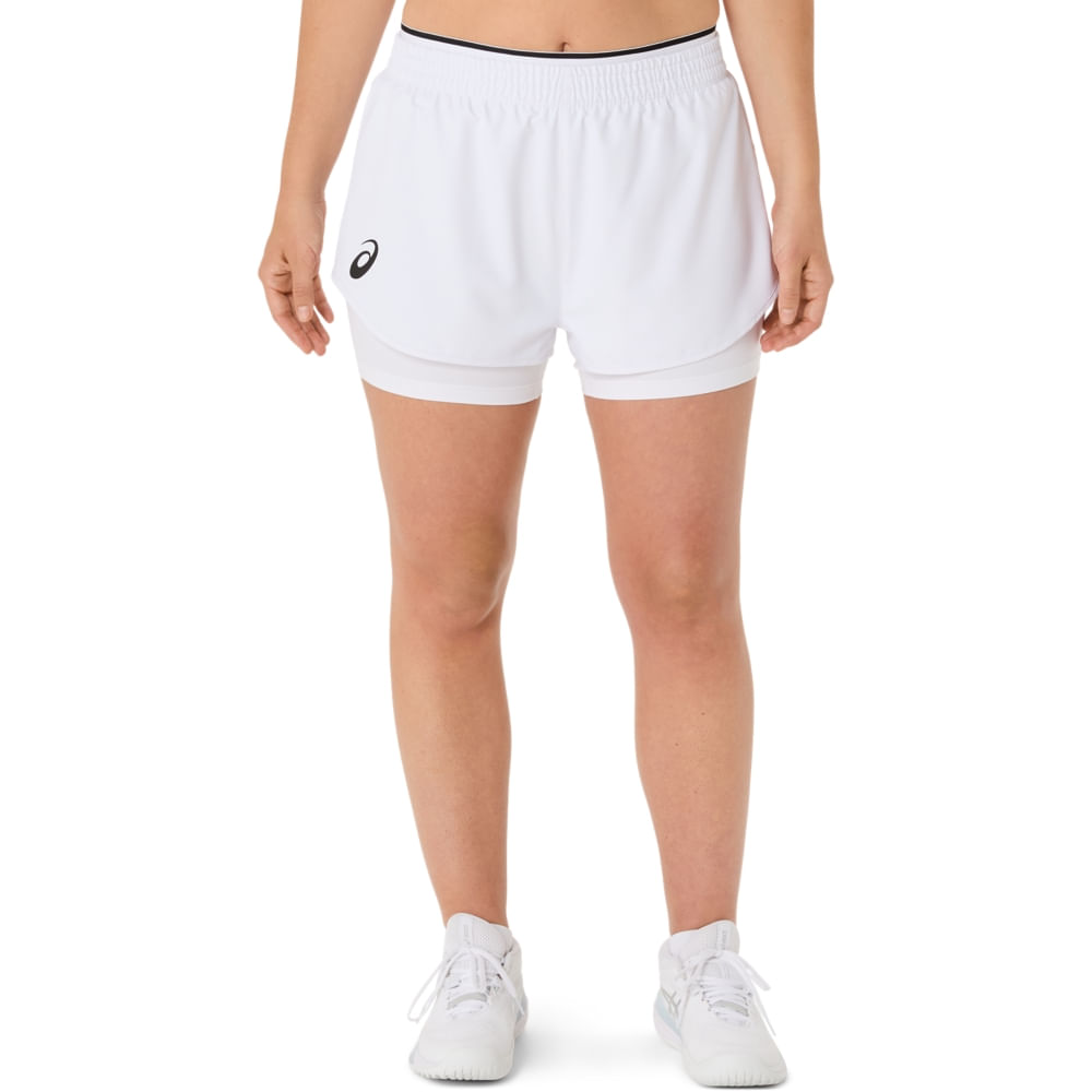 Shorts ASICS Match - Feminino - Branco
