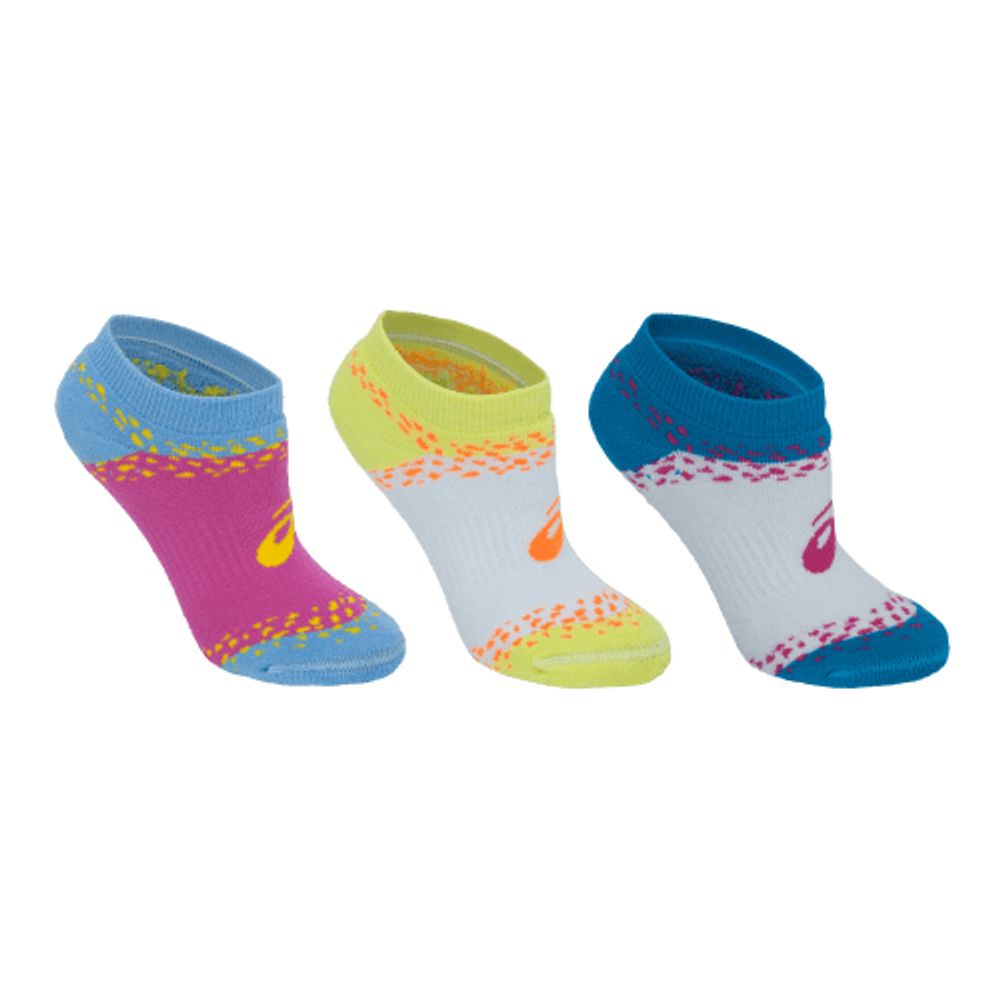 Meia ASICS Basic Single - Pack com 3 pares - Unissex - Colorido - tam: 25/28 Menor preço em Meia ASICS Basic Single - Pack com 3 pares - Unissex - Colorido - tam: 25/28
