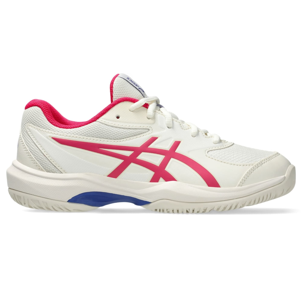 Tênis ASICS Gel-Game Gs - Infantil - Bege/Rosa