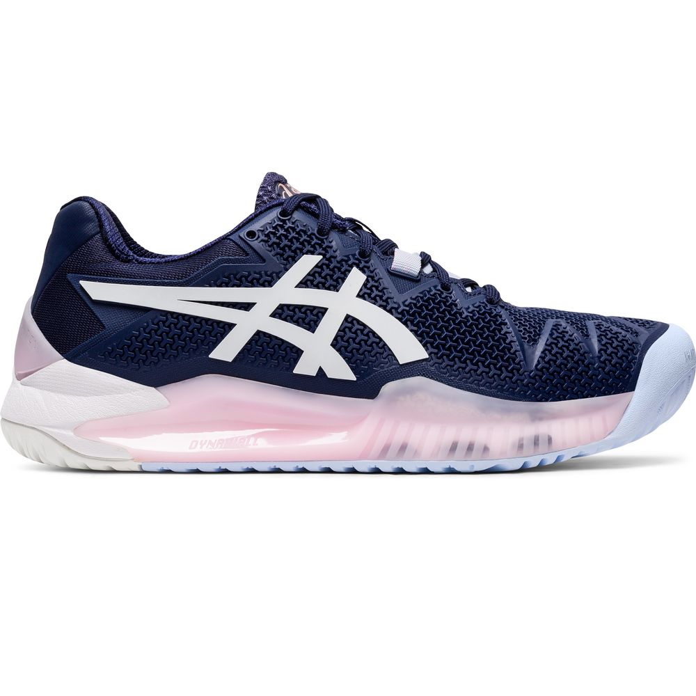 Tênis ASICS GEL-Resolution 8 - Feminino - Azul Marinho - Tam: 34 Menor preço em Tênis ASICS GEL-Resolution 8 - Feminino - Azul Marinho - Tam: 34