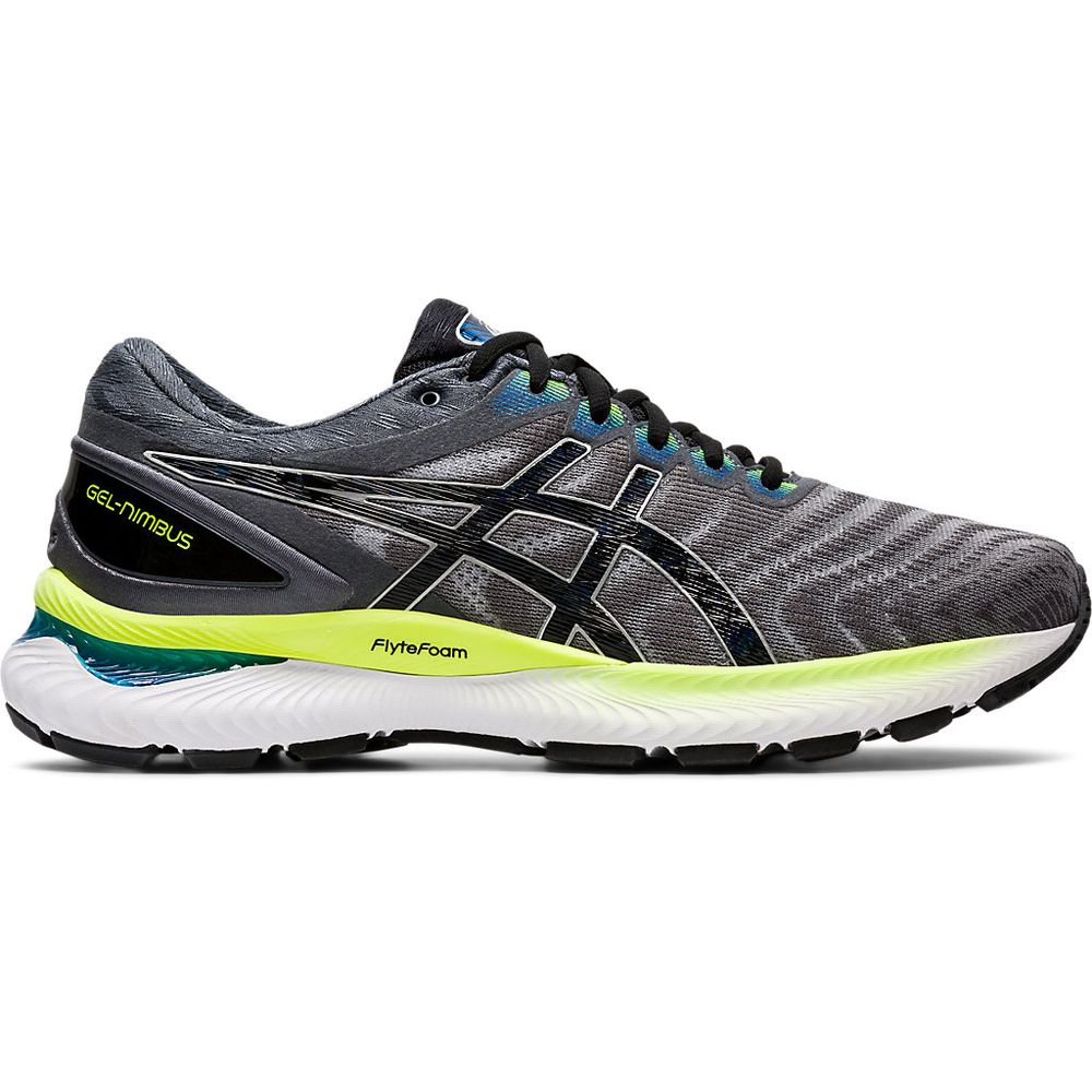 tenis asics masculino cinza