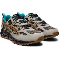 tenis asics masculino marrom