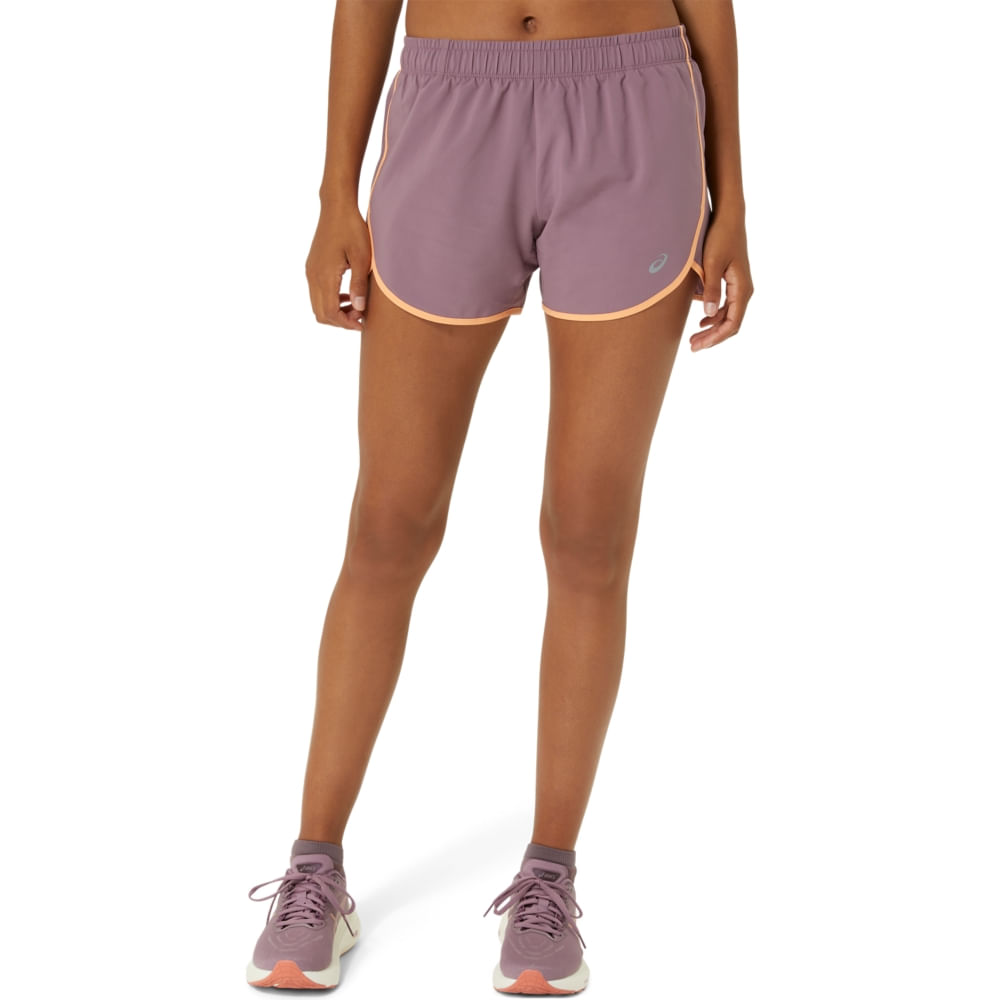 Shorts ASICS Icon 4In - Feminino - Roxo - tam: P