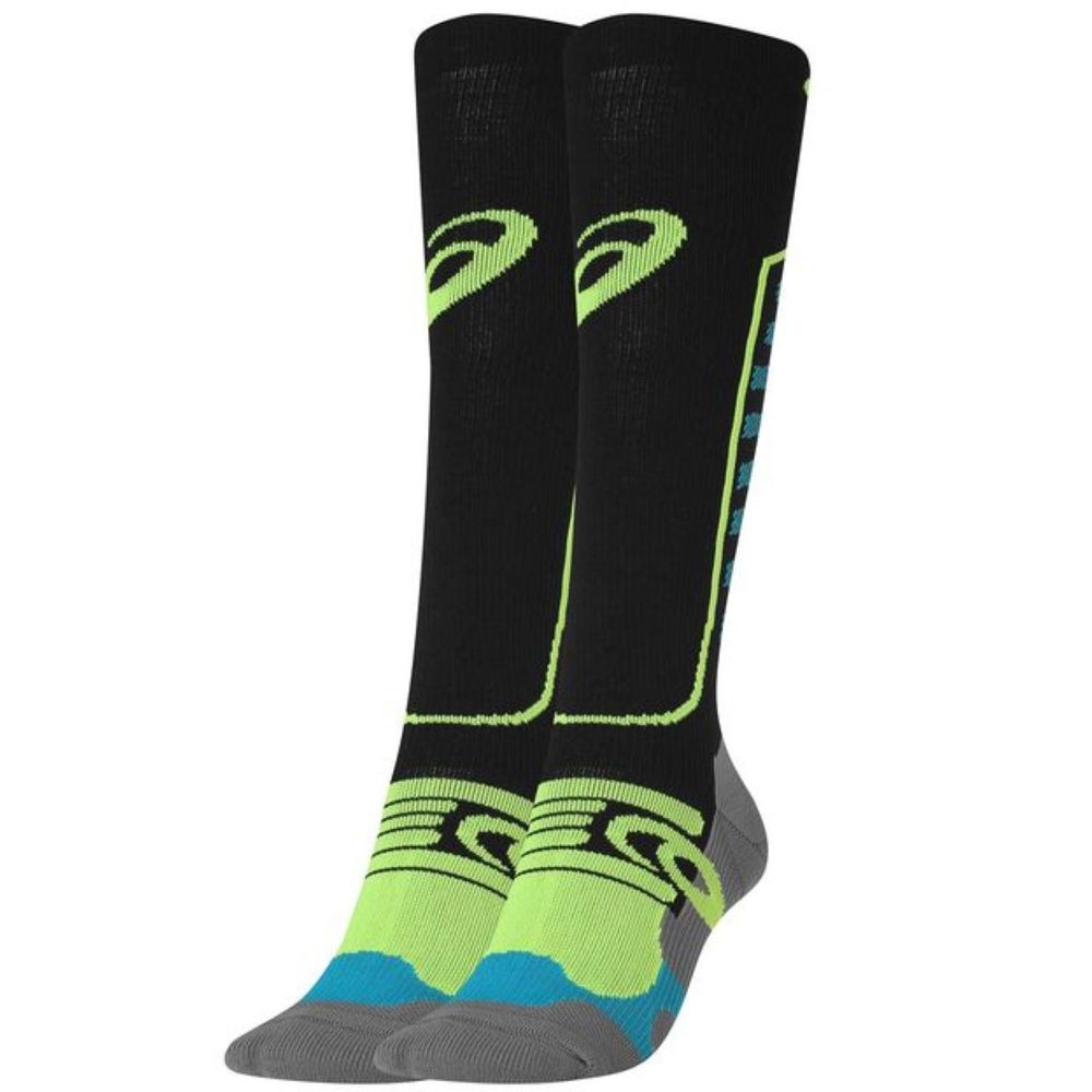 Meia ASICS Compression - Unissex - Amarelo