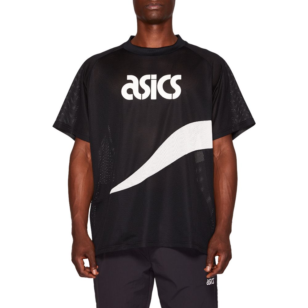 Camiseta ASICS JSY Sports Moment - Masculino - Preto - tam: P Menor preço em Camiseta ASICS JSY Sports Moment - Masculino - Preto - tam: P