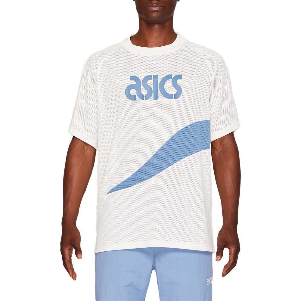 Camiseta ASICS JSY Sports Moment - Masculino - Creme - tam: P Menor preço em Camiseta ASICS JSY Sports Moment - Masculino - Creme - tam: P