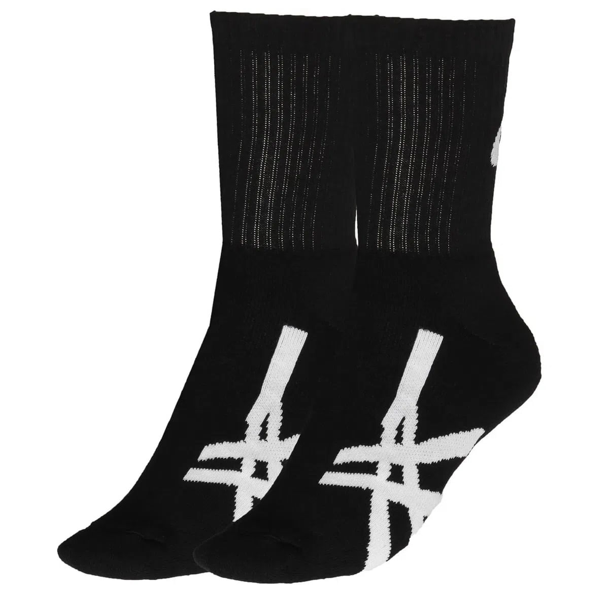 Meia ASICS Basic Single - Unissex - Preto - tam: 34/38