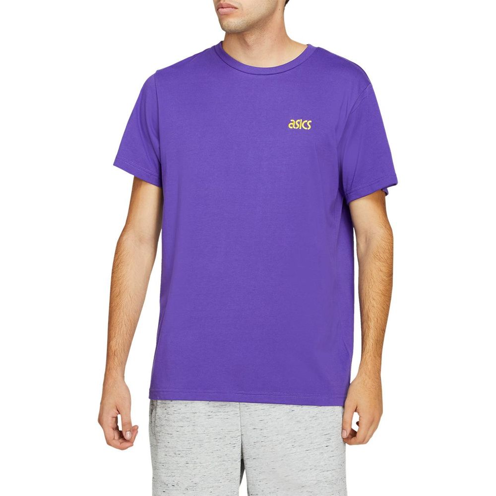 Camiseta ASICS JSY JPN GPX de Manga Curta - Unissex - Roxo - tam: M Menor preço em Camiseta ASICS JSY JPN GPX de Manga Curta - Unissex - Roxo - tam: M