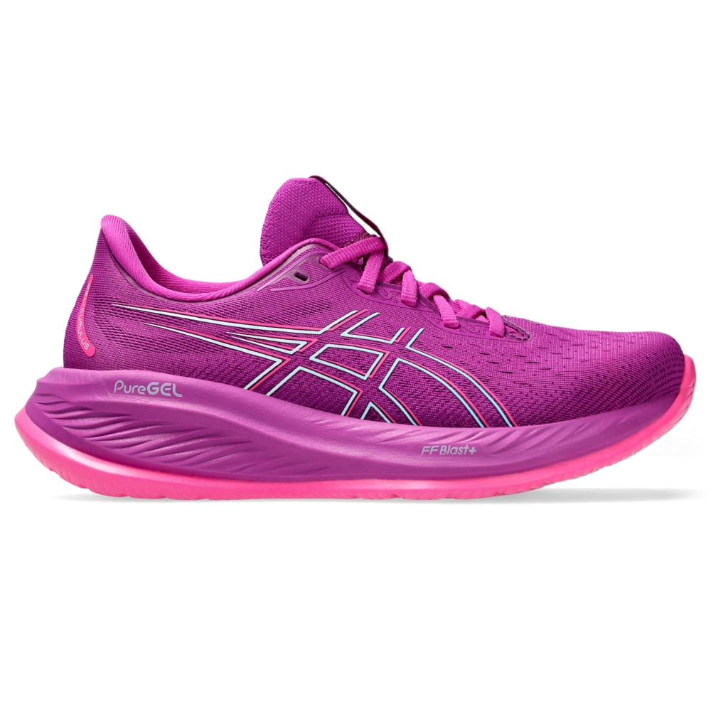 Tênis ASICS GEL-Cumulus 26 - Feminino - Rosa/Azul - tam: 34.5 Menor preço em Tênis ASICS GEL-Cumulus 26 - Feminino - Rosa/Azul - tam: 34.5