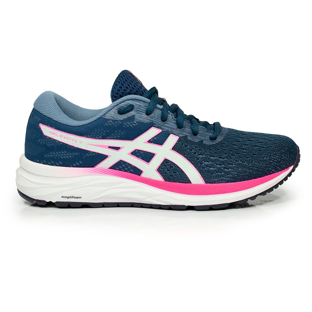 Tênis ASICS GEL-Excite 7 - Feminino - Azul - tam: 37 Menor preço em Tênis ASICS GEL-Excite 7 - Feminino - Azul - tam: 37
