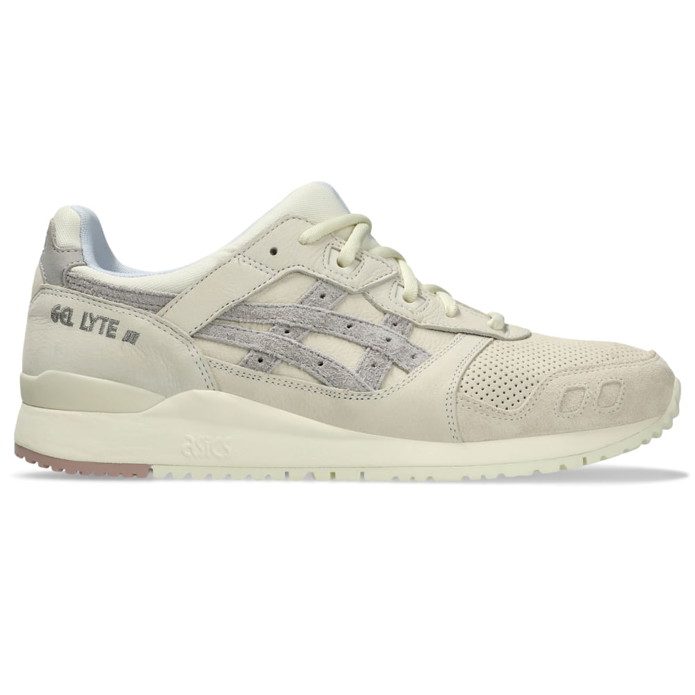 Tênis ASICS GEL-Lyte III OG - Unissex - Bege/Cinza - ASICS Tênis ASICS GEL-Lyte III OG - Unissex - Bege/Cinza - ASICS