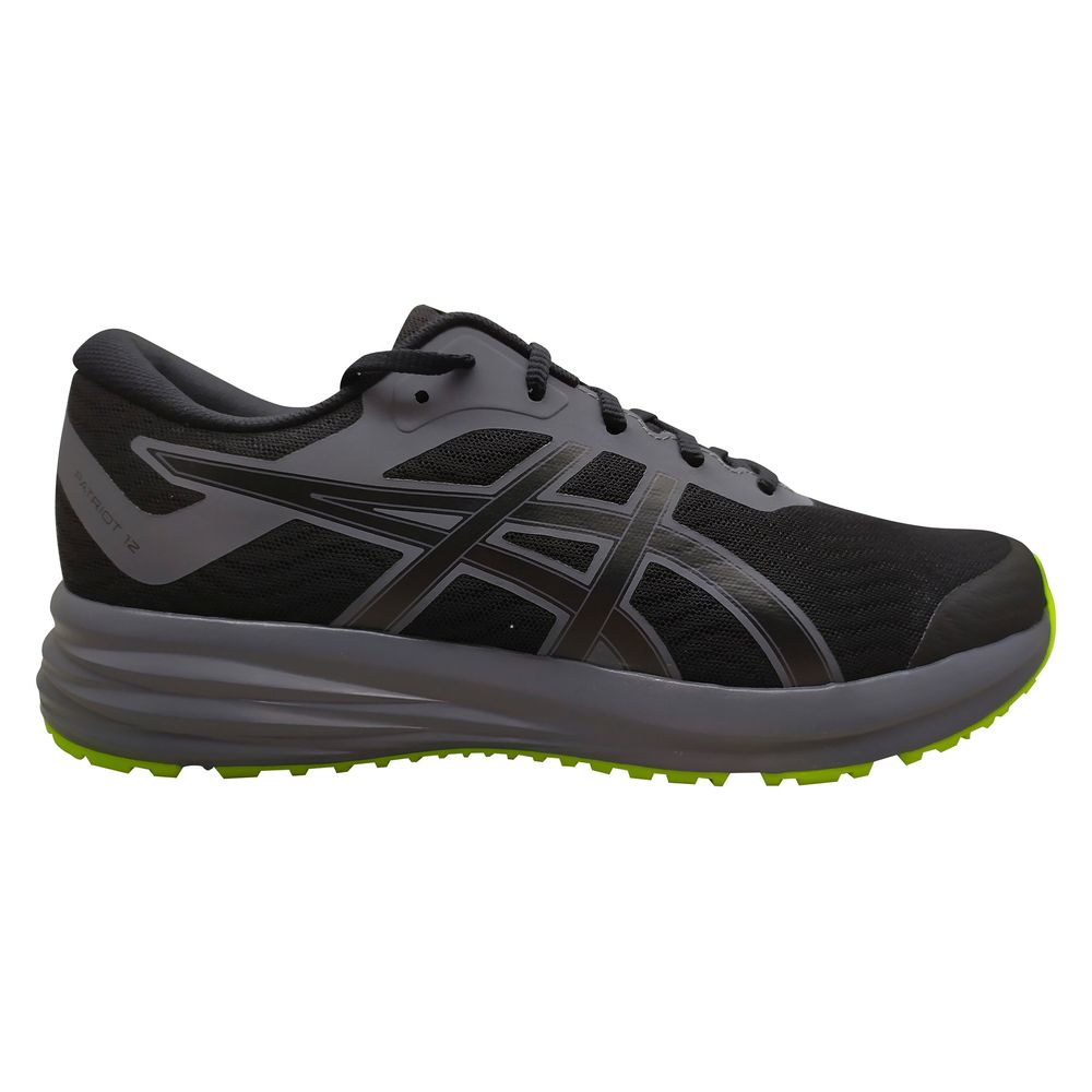 Tênis ASICS Patriot 12 - Masculino - Preto - tam: 42 Menor preço em Tênis ASICS Patriot 12 - Masculino - Preto - tam: 42