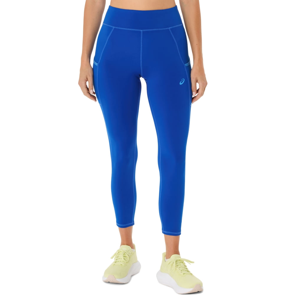Calça ASICS Legging Nagino Flex 7/8 – Feminino – Azul