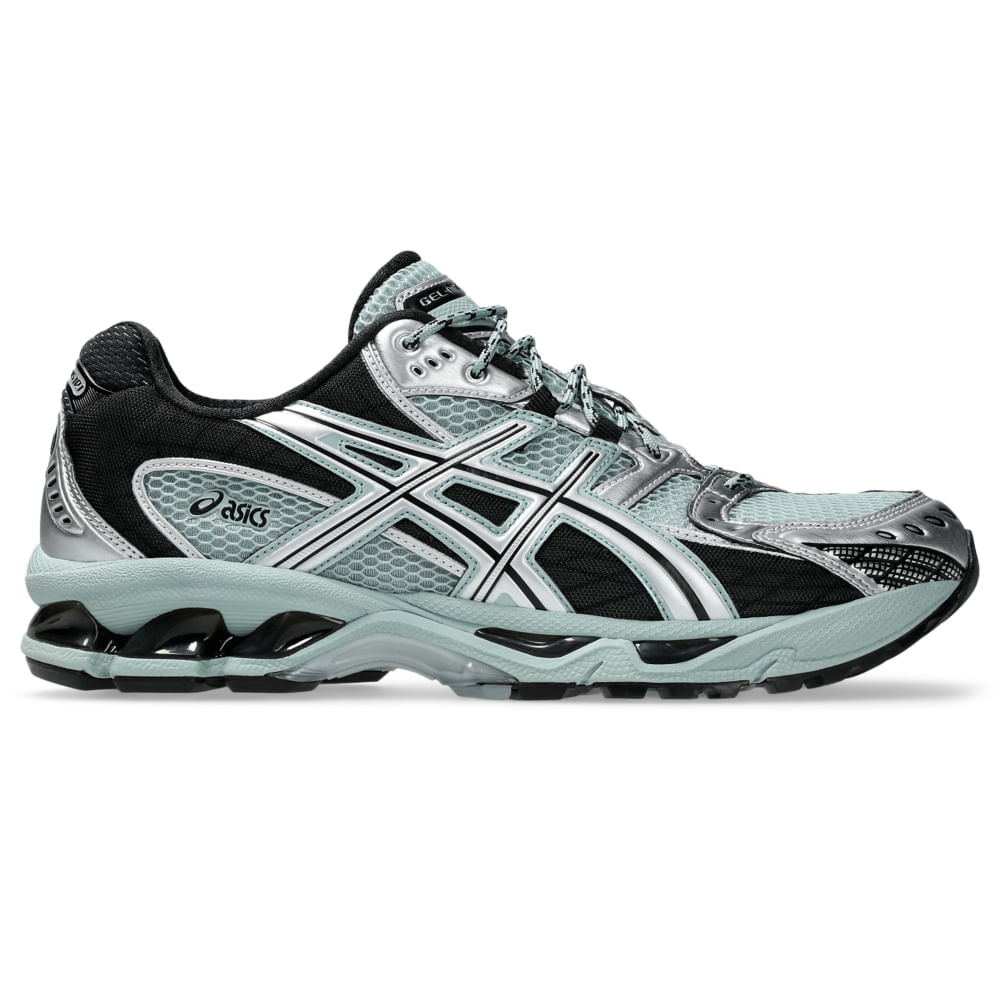 Tênis ASICS GEL-Nimbus 10.1 - Unissex - Azul/Prata